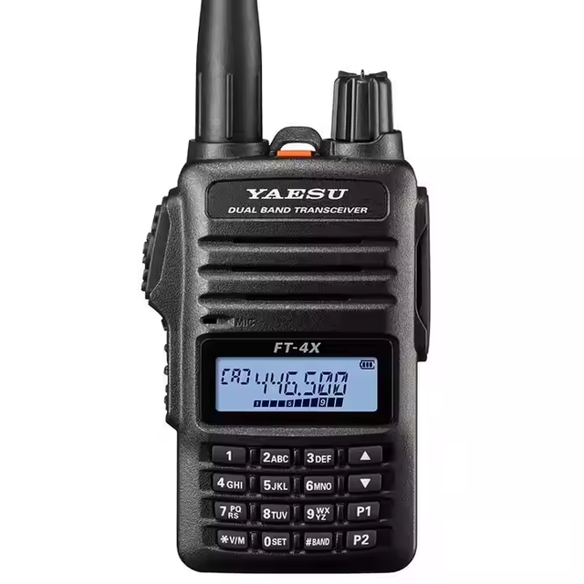 Portable Dual Band UHF VHF Long Range YAESU FT-4XR Handheld Two-Way for Radio FT4XR Walkie Talkie