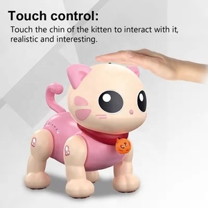 Thông Minh RC Động Vật Đồ Chơi Dễ Thương Lập Trình Diễn Viên Đóng Thế Mèo Con Robot Đồ Chơi Cảm Ứng Cảm Ứng Điều Khiển Từ Xa Mèo Đồ Chơi Cho Trẻ Em - Product Image 4