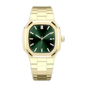 2025 Đồng hồ nam sang trọng bán buôn mạ vàng siêu mỏng trường hợp thép không gỉ cổ điển thạch anh Đồng hồ siêu mỏng Vàng Đồng hồ nam - Product Image 5