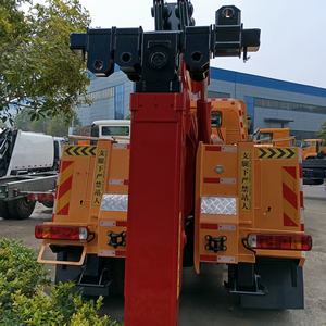 New HOWO 4X2 Single Axle Diesel Manual Wrecker Truck Gross Weight Other 10 Ton Integrated Tow Crane Road <strong>Recovery</strong> - Product Image 6