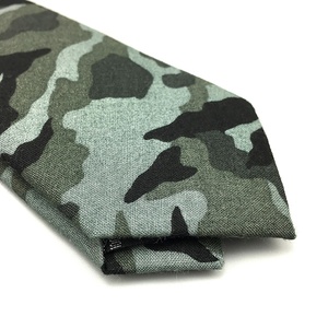 <span class=keywords><strong>Cravate</strong></span> de qualité chinoise en gros pour hommes Academy Hand Made Slim Skinny Cotton Camo Color Men Black <span class=keywords><strong>Camouflage</strong></span> Tie - Product Image 2