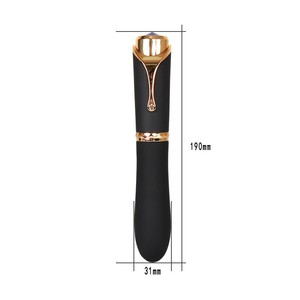 Pen Vibrator Women 10-Frequency <b>Silicone</b> <b>Waterproof</b> USB Charging Masturbation Teasing Orgasm Adult Sex Toys 50 DB Noise - Product Image 4
