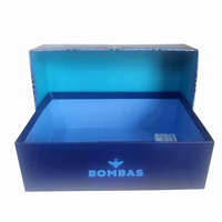 Boîtes d'emballage en carton rigide de luxe de qualité supérieure avec impression de logo personnalisé deux pièces couvercle et base
