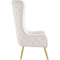 Chaise à dossier haut en velours pour salon, design moderne et élégant, pour maison et hôtel, nouveau modèle