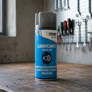 FERVI PTFE () Dry Lubricant <b>Spray</b> Industrial Grease with Base Oil Composition 400ml 0.36kg - Product Image 2