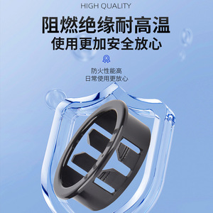 Anillo de Protección de Cables de Nylon JIAF de 22 mm, Tipo Encajable, para Cajas de Distribución, Equipos de Automatización de Suministro de Energía - Product Image 4
