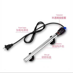 Pemanas akuarium tangki ikan, Aksesoris pemanas listrik 100W 500W perlengkapan hewan peliharaan - Product Image 4