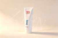 Tube en PCR recyclé post-consommation de 50 mm, 100 à 200 ml, avec bouchon à clapet, pour emballage cosmétique et pommades, impression personnalisée, OEM ODM