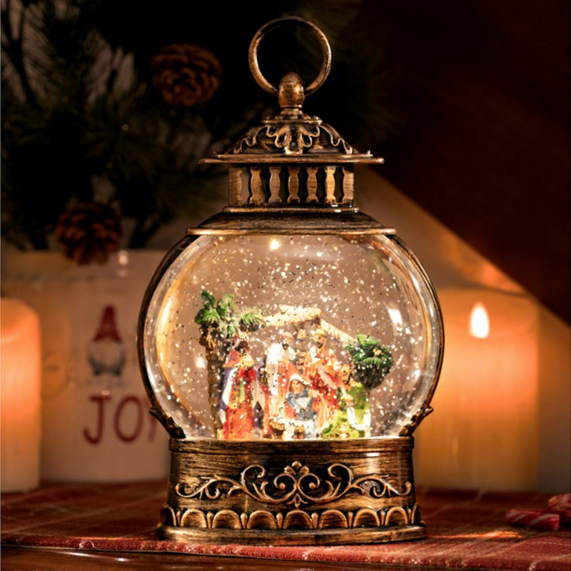 EAGLEGIFTS Christmas Gift Music Box Lighted