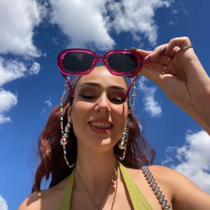 C & J Yanye perle de verre antidérapant fait à la main coloré perlé sangle corde accessoires Anti-perte lanière <span class=keywords><strong>porte</strong></span>-lunettes chaîne pour les femmes - Product Image 3