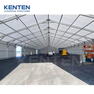 Tent Aluminium Price Big Size Outdoor Temporary Mobile Industrial Structure Tents Prefab Warehouse Prefabricated Storage Tents For Industrial Storage