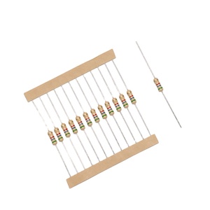 Seri resistor film karbon untuk ketahanan tinggi dan resistor tegangan tinggi 1/8W /4W 1/2W 1W 2W 5W 10W... - Product Image 1