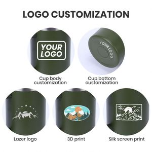 กระบอกน้ำเก็บอุณหภูมิอัจฉริยะ สแตนเลสแบบพกพา ขนาด 17 ออนซ์ 500 มล.  ผิวสัมผัสแบบยางด้าน พร้อมหน้าจอแสดงอุณหภูมิ - Product Image 5