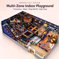 Aire de jeux intérieure personnalisée certifiée TUV, équipement de jeux souples pour enfants, labyrinthe et centre d'amusement pour enfants