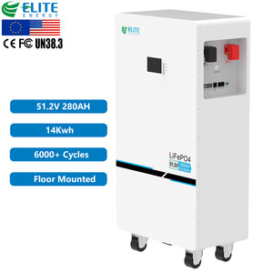 Sistema de Almacenamiento de Energía Solar para el Hogar, Batería de 14KWH 51.2V, Baterías de Iones de Litio 48V 280AH Recargables de Ciclo Profundo con BMS - Product Image 2