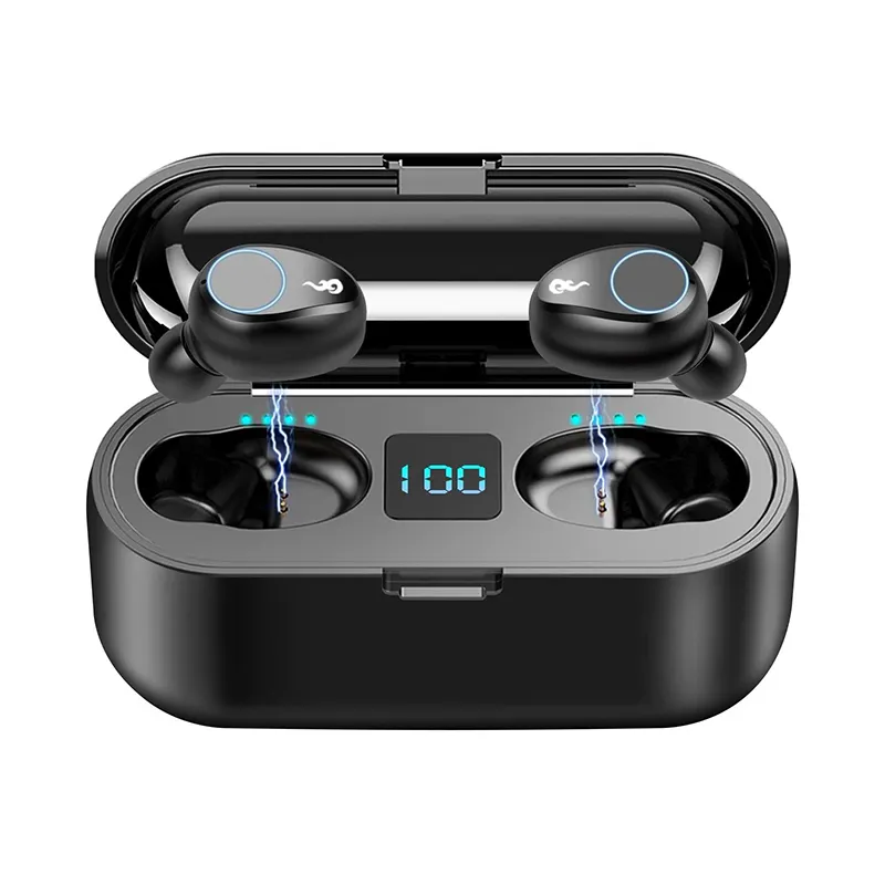 Auricolari impermeabili True Stereo Bluetooth auricolare cuffie Wireless BT 5.0 F9 Gaming In Ear Headset