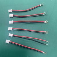 JST XH2.54 Set Kabel Konektor 2.54Mm Pitch 2/3/4/5/6/7/8/10/12/14/20 Pin 26awg 300Mm Kabel Wanita + Soket Sudut Kanan