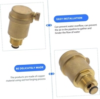 Tmok RTS DN15 1/2 "Vanne de purge de sécurité automatique en laiton pour chauffe-eau solaire
