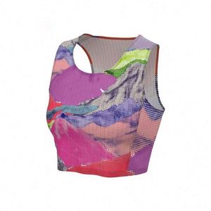 Chaleco Deportivo Corto Personalizado para Mujer, Ligero, de Secado Rápido, Transpirable, Ajustado, a la Moda, para Atletismo - Product Image 6