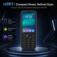 Teléfono Celular Kosher de 3.5" con 4G VoLTE, Teclado Hebreo, Sin Internet, Sin Redes Sociales, Salud Digital, Teléfono para Estudiantes, Teléfono Celular Sencillo