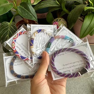 <span class=keywords><strong>Pulseras</strong></span> <span class=keywords><strong>de</strong></span> Cuentas <span class=keywords><strong>de</strong></span> Nepal Hechas a Mano para Mujer, Joyería <span class=keywords><strong>de</strong></span> Moda 2025, <span class=keywords><strong>Pulseras</strong></span> <span class=keywords><strong>de</strong></span> Cuentas <span class=keywords><strong>de</strong></span> Vidrio Tejidas a Crochet - Product Image 3