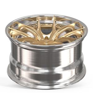 Rines Forjados de Aluminio y Aleación de Carbono de 17 18 19 <span class=keywords><strong>20</strong></span> 21 22 Pulgadas, 4x100 114.3 X 5, Rines 5x100 5x108 5x112 5x114.3 5x115 5x120 5x130 720S - Product Image 2