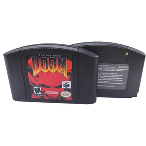 Cartucho de <span class=keywords><strong>juego</strong></span> Retro Para consolas de juegos Nintendo 64 EE. UU. Versión NTSC Inglés para la tarjeta de videojuegos Ultimate <span class=keywords><strong>Doom</strong></span> N64 - Product Image 4