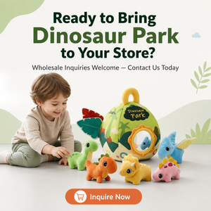 Casa de Almacenamiento de Juguetes de Peluche con Forma de Huevo de Dinosaurio, Set de 5 Dinosaurios de Peluche Suaves, Juego Educativo Montessori para Niños, Juego Sensorial de Simulación, Regalo - Product Image 6