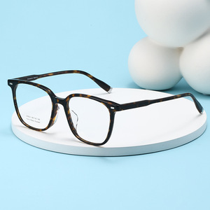 Lunettes à monture optique carrée extrême pour hommes, monture complète, verres en ac, tendance mode, Gtp J20022, origine Taizhou - Product Image 1