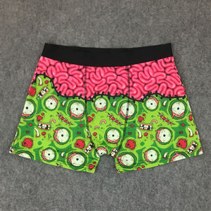 <span class=keywords><strong>Boxer</strong></span> da Uomo in Maglia Traspirante con Stampa Divertente, Logo Personalizzato ed Elastico in Vita - Product Image 4