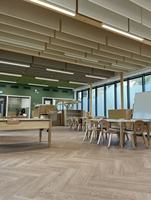 Panneau acoustique en polyester, panneaux acoustiques suspendus, panneaux acoustiques absorbants le son pour bureau
