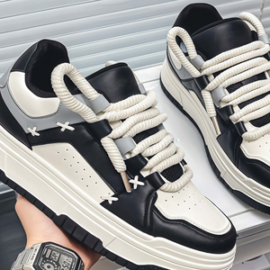 Chaussures décontractées de luxe pour hommes 2025, Nouvelles chaussures de sport et de marche tendance pour femmes automne. - Product Image 1