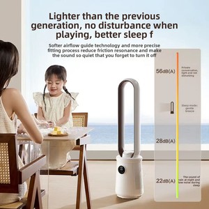 AIRMATE พัดลมไร้ใบพัด เครื่องฟอกอากาศประจุลบ แบบทาวเวอร์ ประหยัดพลังงาน มอเตอร์ไร้แปรงเสียงเบา ควบคุมด้วยระบบสัมผัส E - Product Image 5