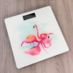 ميزان حمام رقمي بشاشة LCD وميزات تلقائية، موثوق ومريح لقياس الوزن، سعة 180 كجم - Product Image 3