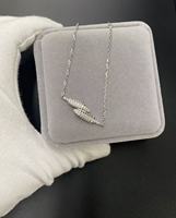 Bracelet pour femme style minimaliste, motif épi de blé incrusté de diamants, chaîne fine en argent 925, style délicat et polyvalent pour le quotidien