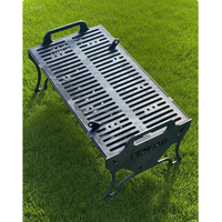 Barbecue portable pliable de style fente, prêt pour l'aventure, pour l'extérieur