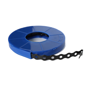 עניבות נירוסטה ss201 ss304 מחורר רצועת פלדה גלוונית עם חורים התאמה אישית רצועה banding - Product Image 1