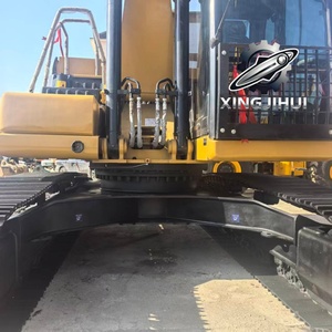 Excavatrice Caterpillar 323GC d'occasion, marque japonaise d'origine, 23 tonnes, chenilles en caoutchouc, moteur puissant, godet de 3 m, grande excavatrice - Product Image 5