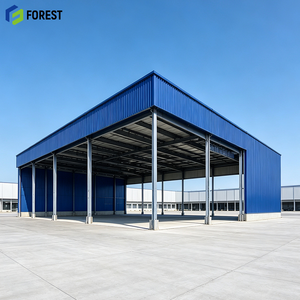 Almacén Modular de Acero Galvanizado Resistente a Sismos, Centro de Almacenamiento de Gran Capacidad, Instalación Logística de Equipos - Product Image 1