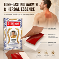 Patch analgésique à base de plantes thaïlandaises pour les douleurs articulaires, la sciatique et les inconforts lombaires – Usage externe – Soins de santé