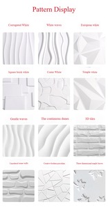 50*50 bordo cavo 3D PVC realistico sfondo geometrico foto bordo del prodotto fotografia stile di sfondo - Product Image 6