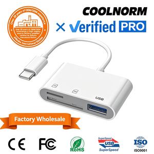 <span class=keywords><strong>Lecteur</strong></span> de carte mémoire USB-C Type C, adaptateur pour cartes TF SD, <span class=keywords><strong>lecteur</strong></span> de carte mémoire pour ordinateur portable et téléphone, adaptateur de clé USB OTG, <span class=keywords><strong>lecteur</strong></span> de carte pour appareil photo - Product Image 1
