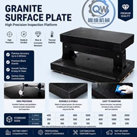 Plaque de marbre de précision de grade 00 pour la mesure et l'inspection – Fournisseur de tables planes en granit pour expériences et mesures