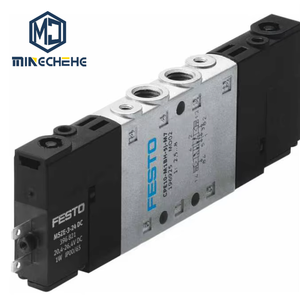 Vanne solénoïde pneumatique CPE10-M1BH-5J-M5 QS-4 QS-6, vanne de commande d'air double électrique 5/2 voies, pièces d'automatisation - Product Image 1