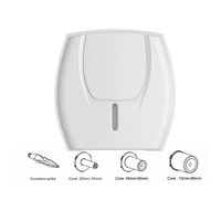 Wisekleen Matériau écologique et résistant aux chutes Porte-papier moderne Porte-papier de salle de bain Porte-papier pour la maison