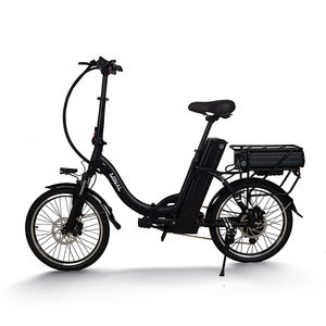 Bicicleta Eléctrica Urbana de 20 Pulgadas, Motor de 250W, Batería Dual de 48V 10.5Ah, 7 Velocidades, Certificación CE, Plegable - Product Image 6