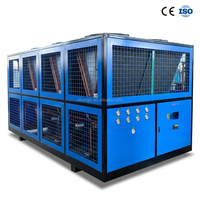 Refroidisseur industriel personnalisé HUANQIU 220V 380V 415V 440V 480V 80HP 240KW à refroidissement par air avec compresseur et pompe