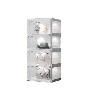 CHINA FACTORYTOP VENTE MAYI BOX Store Organisateur de stockage de chaussures sans installation à usage quotidien avec Led - Product Image 5