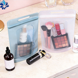 Bolsas de silicona para almacenamiento de alimentos, rectangulares reutilizables, 3 piezas, sellado para congelador, para picnic - Product Image 5