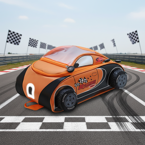 3 डी हुमर ट्रक कार डिजाइन प्यारे बच्चों बैकपैक रेसिंग स्पोर्ट कार आकार स्कूल बैगपैक में लड़के स्कूल के छात्र बैकपैक के लिए - Product Image 1